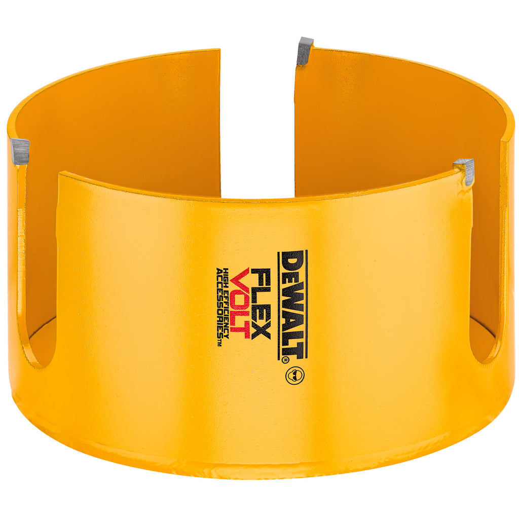 DeWALT® FLEXVOLT® DWAFV04516 Hole Saw, 4-5/16 in Dia, 2-1/4 in D Cutting, Carbide Cutting Edge