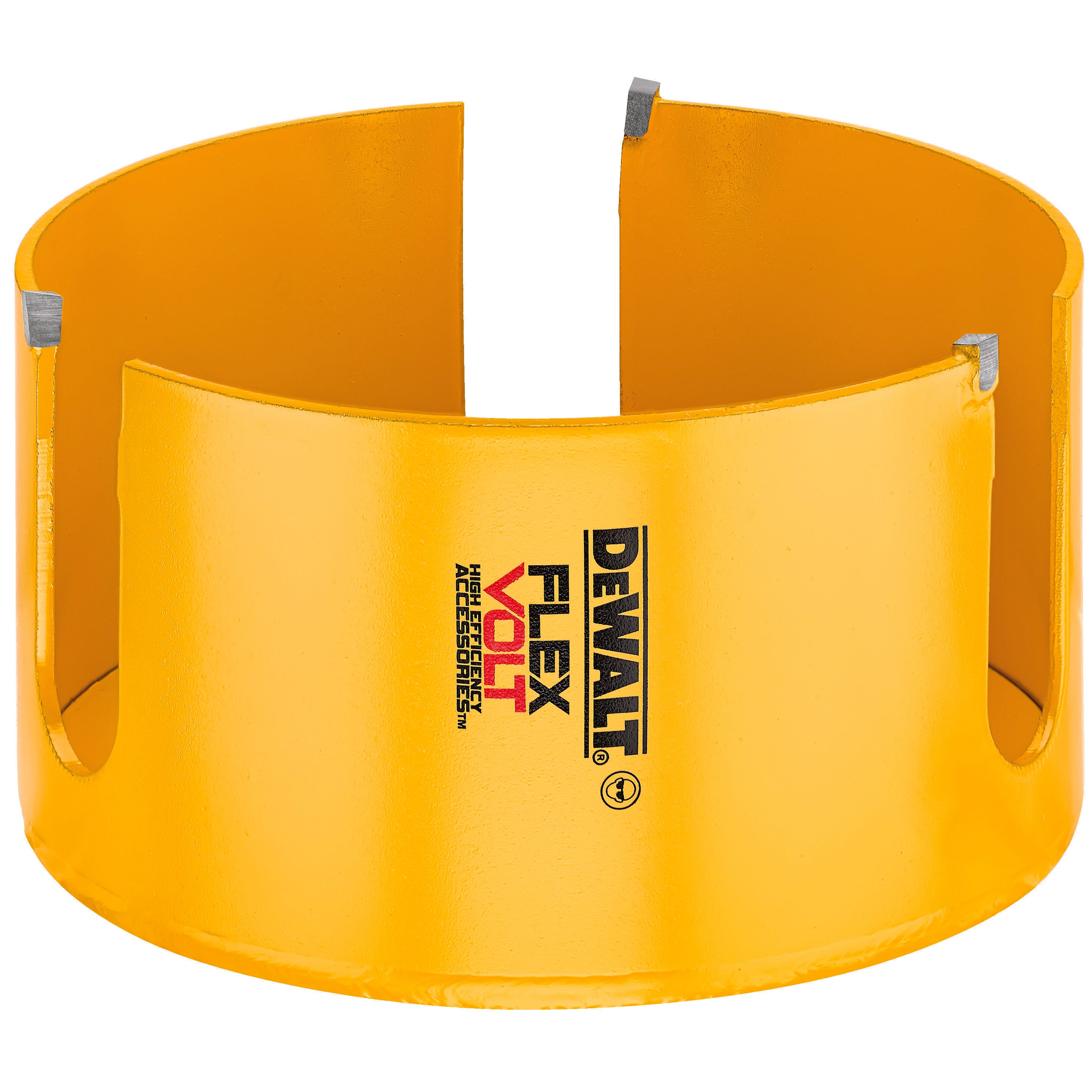 DeWALT® FLEXVOLT® DWAFV04516 Hole Saw, 4-5/16 in Dia, 2-1/4 in D Cutting, Carbide Cutting Edge