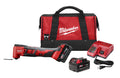 Milwaukee® M18™ 2626-22 Cordless Oscillating Multi-Tool Kit, 11000 to 18000 opm Speed, 18 V DC, Li-Ion Battery, 2 Batteries