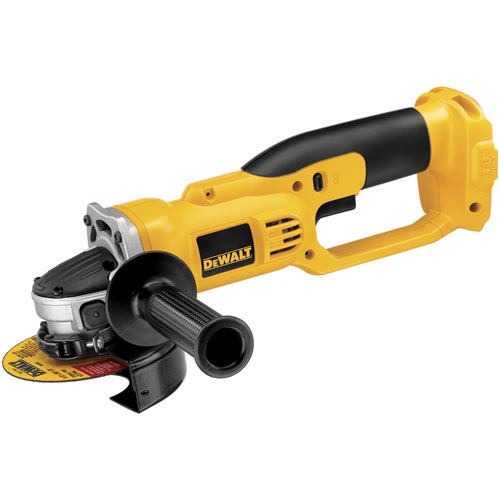 DeWALT® XRP™ DC411B Cordless Cut-Off Tool, 4-1/2 in Dia Wheel, 5/8-11 Arbor/Shank, 18 VDC, NiCd Battery, Trigger Switch