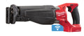 Milwaukee® M18™ FUEL™ SAWZALL® 2721-20 Adjustable Shoe Adjustable Shoe Anti-Vibration Cordless Reciprocating Saw With One-Key™, 1-1/8 in L Stroke, 0 to 3000 spm, Straight Stroke, 18 VDC, 17-3/4 in OAL