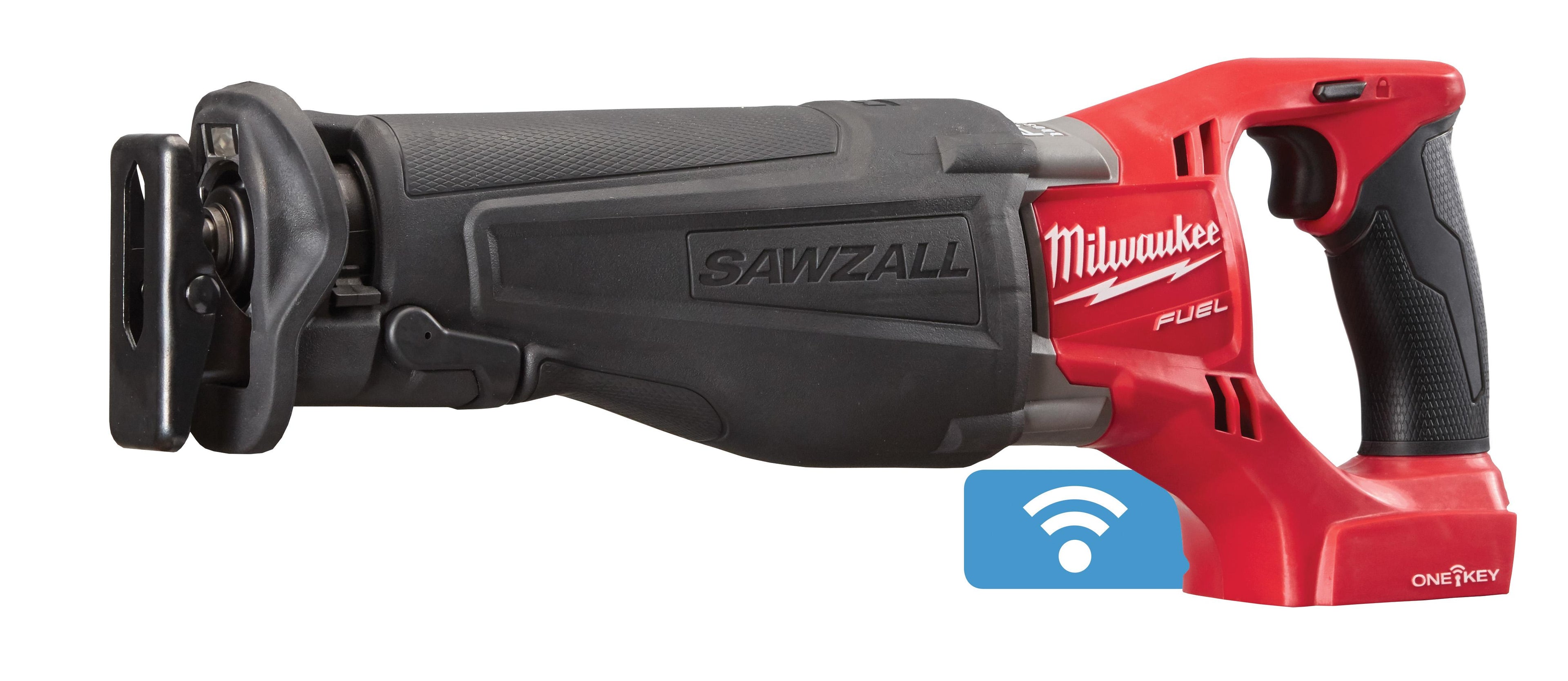Milwaukee® M18™ FUEL™ SAWZALL® 2721-20 Adjustable Shoe Adjustable Shoe Anti-Vibration Cordless Reciprocating Saw With One-Key™, 1-1/8 in L Stroke, 0 to 3000 spm, Straight Stroke, 18 VDC, 17-3/4 in OAL