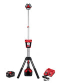 Milwaukee® M18™ 2135-21HD Tower Light/Charger Kit, LED Lamp, 18 VDC, Li-Ion Battery