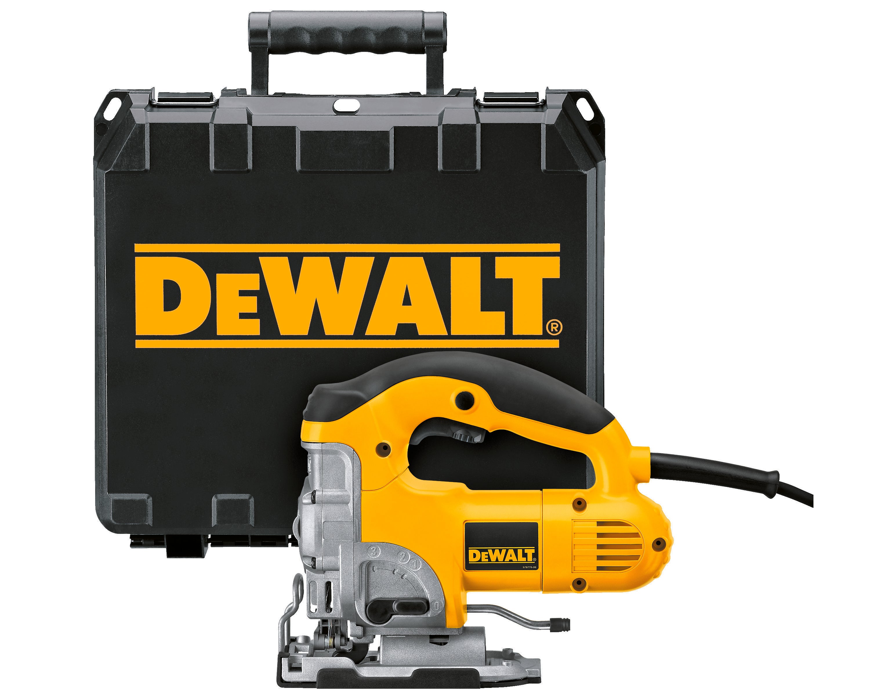 DeWALT® DW331K Electric Jig Saw Kit, 120 V AC, For Blade Shank: T-Shank, 9-1/4 in OAL