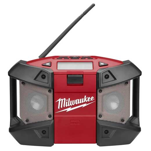 Milwaukee® M12™ 2590-20 Cordless Radio, 12 VDC, Li-Ion Battery