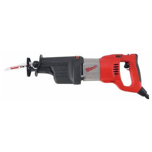 Milwaukee® 6523-21 Double Insulated Corded Reciprocating Saw, 1-1/4 in L, 0 to 3000 spm, 19 in OAL
