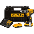 DeWALT® 20V MAX* MATRIX™ DCD791D2 XR® Compact Lightweight Cordless Drill/Driver Kit, 1/2 in Chuck, 20 V DC, 0 to 550/0 to 2000 rpm No-Load, 6.9 in OAL, Li-Ion Battery