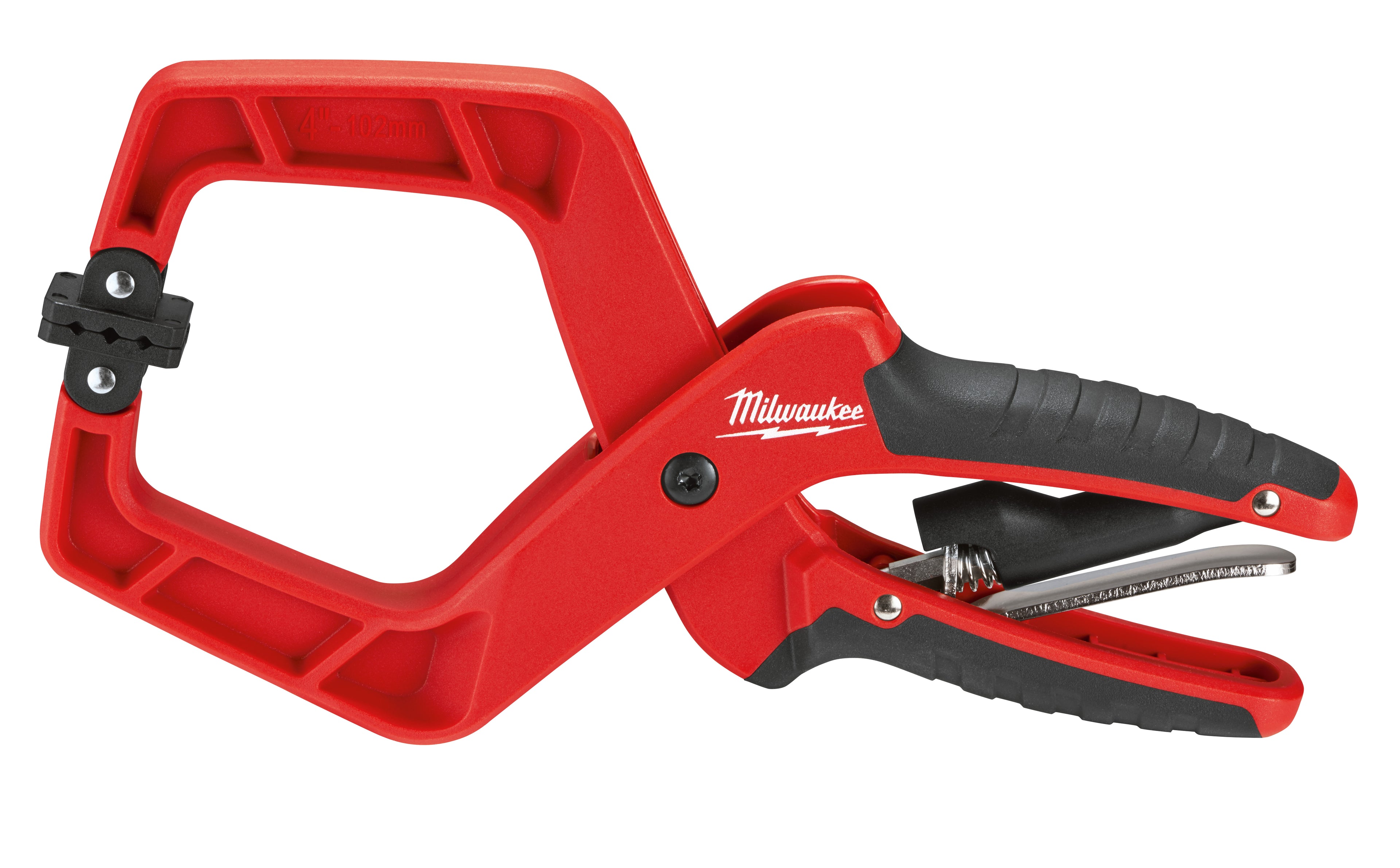 Milwaukee® +STOP LOCK™ 48-22-3004 Hand Clamp, 4 in D Throat, 4 in Jaw Opening, Resin