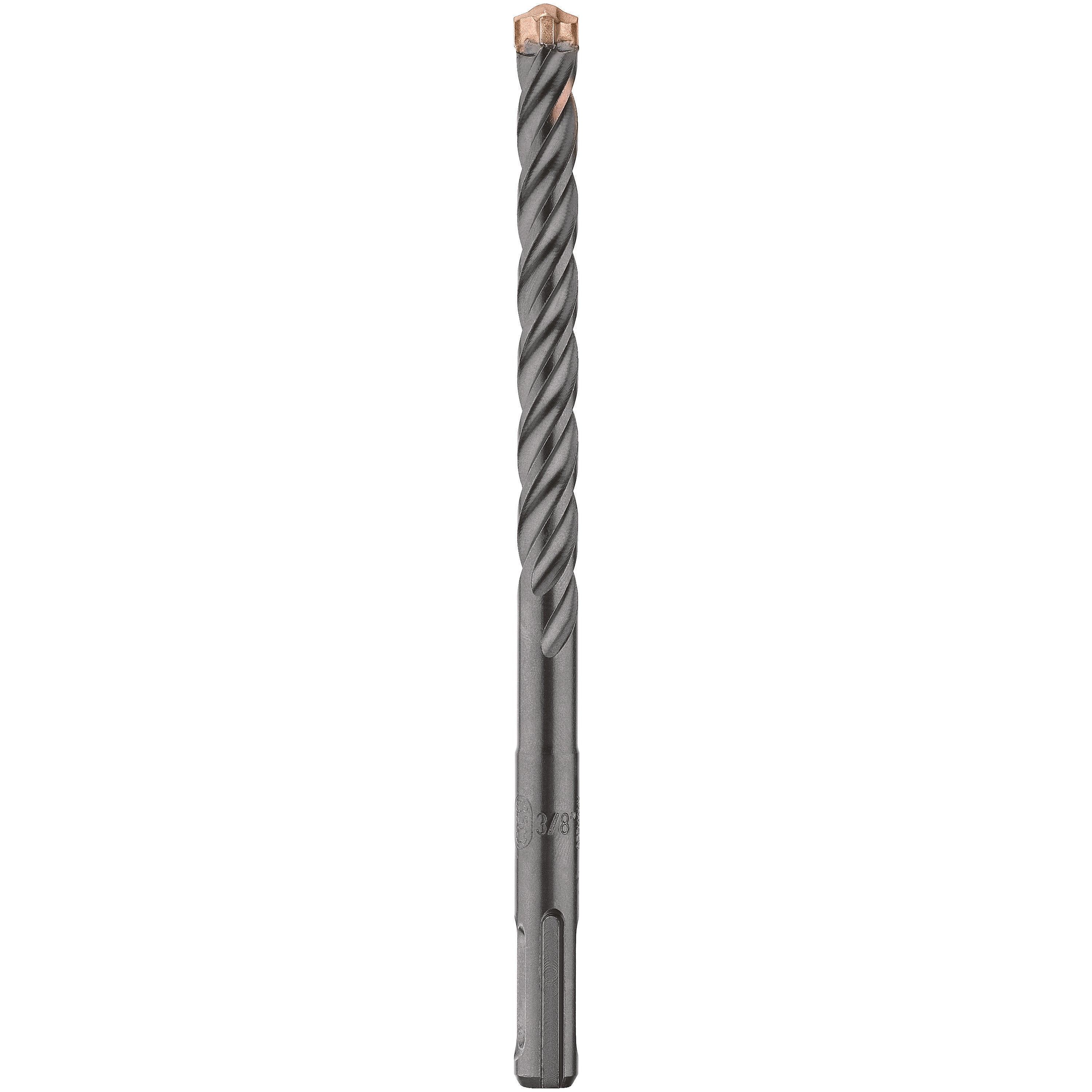 DeWALT® DW5527 Hammer Drill Bit, 3/8 in Drill Bit, 3/8 in SDS-Plus Shank, 4 in D Cutting, Solid Carbide Cutting Edge, 6-1/2 in OAL