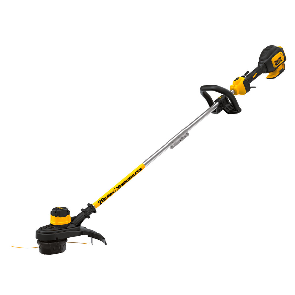 DeWALT® 20V MAX* MATRIX™ DCST920B String Trimmer, 13 in W Cutting, 54 in L Straight Shaft, 0.08 in Dia Line, Bump Feed Line Advance