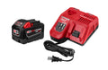 Milwaukee® 48-59-1890 Cordless Battery Charger, For Use With M18™ Cordless Power Tool, Li-Ion Battery, 60 min Charging, 1 Battery