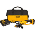 DeWALT® DCG412P2 Cordless Cut-Off Tool Kit, 4-1/2 in Dia Wheel, 5/8 in Arbor/Shank, 18 V DC, Li-Ion Battery, 2 Batteries, Trigger Switch