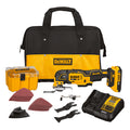 DeWALT® DCS356D1 3-Speed Brushless Cordless Oscillating Multi-Tool Kit, 0 to 13000/0 to 17000/0 to 20000 opm Speed, 20 V DC, Li-Ion Battery, 1 Battery