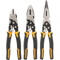DeWALT® DWHT70485 Compound Action Electrician's Plier Set, 3 Pieces
