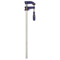 Irwin® Quick-Grip® 223124 100 Clutch Lock Traditional F-Clamp Medium Duty Bar Clamp, 24 in Clamping, 3-1/8 in D Throat, Ergonomic Grip Handle, Steel Bar