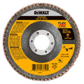 DeWALT® DWAFV84560 FLEXVOLT® High Performance Coated Abrasive Flap Disc, 4-1/2 in Dia, 7/8 in Center Hole, 60 Grit, Medium Grade, Ceramic Abrasive, Type 29 Disc