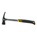 Stanley® FatMax® Xtreme™ Anti-Vibe® 51-177 Framing Hammer, 16 in OAL, Smooth Face Surface, 22 oz Steel Head, Rip Claw, High Carbon Steel Handle