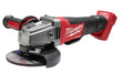 Milwaukee® M18™ FUEL™ 2780-20 Cordless Grinder, 4-1/2 in Dia Wheel, 5/8-11 Arbor/Shank, 18 VDC, Li-Ion Battery, No-Lock Paddle Switch
