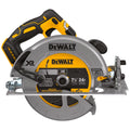 DeWALT® DCS570B Cordless Circular Saw With Electrical Brake, 7-1/4 in Blade, 5/8 in Arbor/Shank, 20 V DC, 2 in, 2-9/16 in D Cutting, Li-Ion Battery, Left Blade Side, Bare Tool