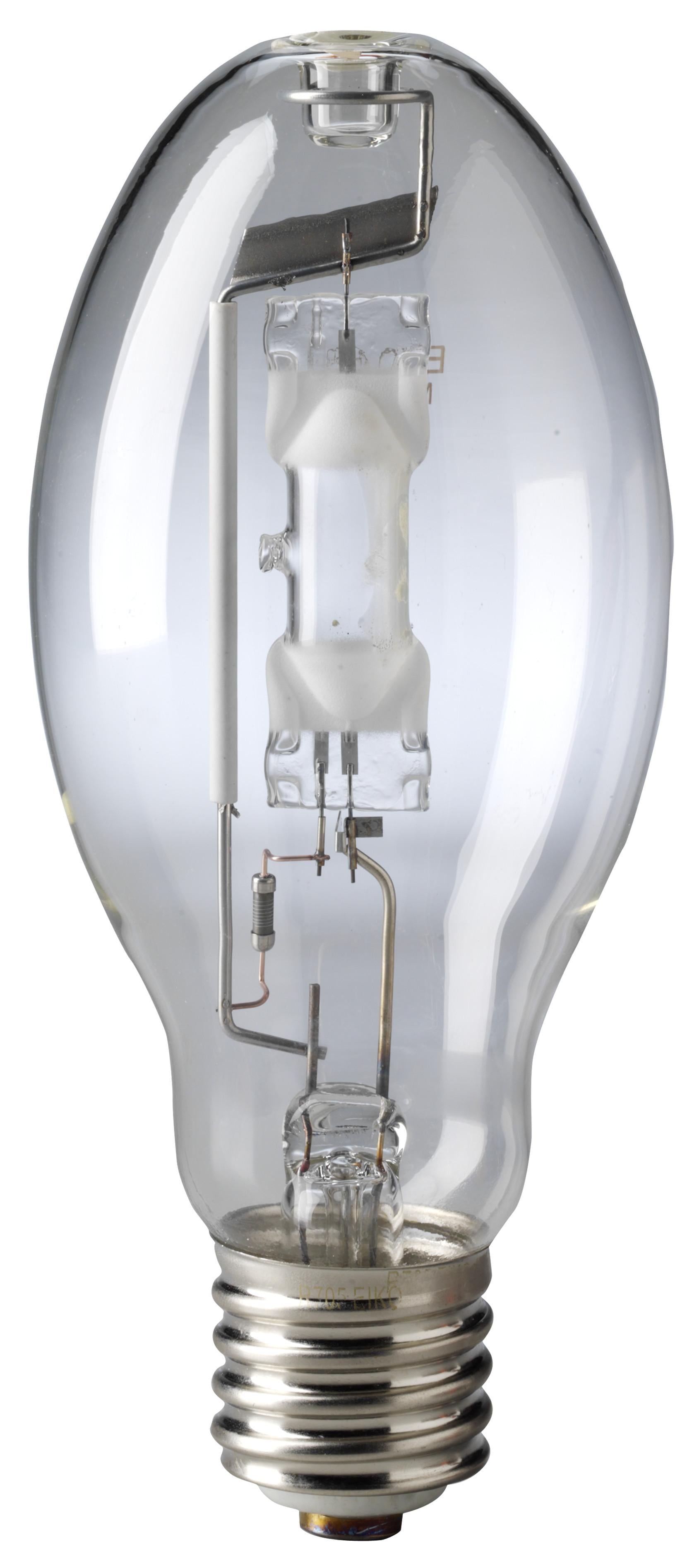 EIKO® MH250/U Universal Burn HID-Metal Halide Lamp, 250 W, E39 Mogul Screw HID Metal Halide Lamp, ED28 Shape, 21000 Lumens Initial/13700 Lumens Mean