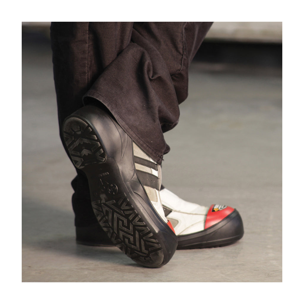 Impacto® TURBOTOE® TTCSAXXL TTXXL Series Toe Cap, Men's, 2XL, SZ 15 to 16 Men's, PVC/Steel, Black, 75 lb Impact Strength
