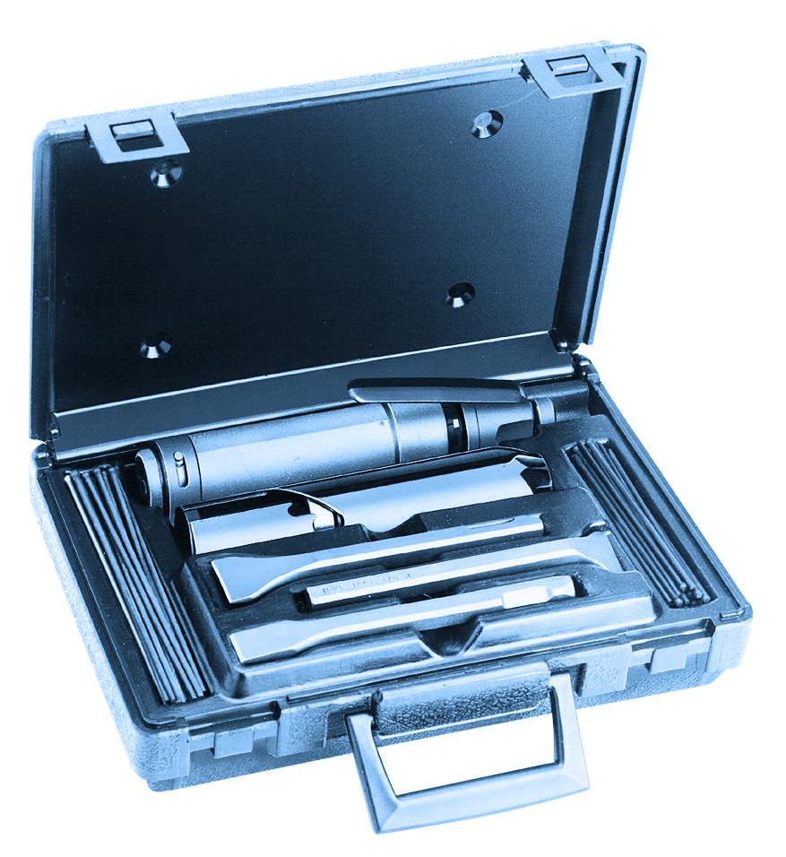 Ingersoll-Rand 182K1 In-Line Scaler Kit, 0.94 in Dia Bore, 4000 bpm, 1-1/16 in L Stroke, 13 cfm Air Flow, 90 psi, NS11A, NS11-122-19 Attachment
