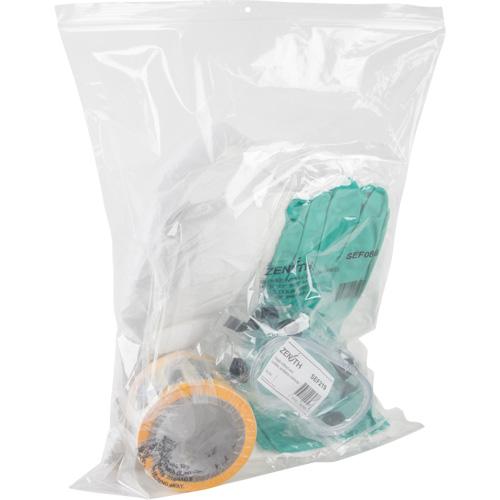 Kleton PG395 Reclosable Poly Bag, 15 in L x 12 in W x 4 mil THK