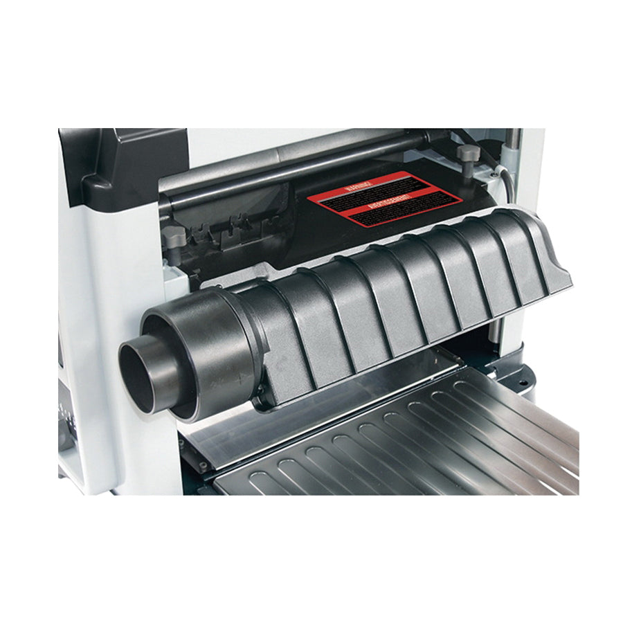 King Industrial KC-13HPC Planer With Helical Cutterhead, Helical Cutter Head, 13 in W x 6 in THK Cutting, 1/8 to 1-3/4 in Depth of Cut, 26 Cutting Knives, 120 V AC, 10000 rpm
