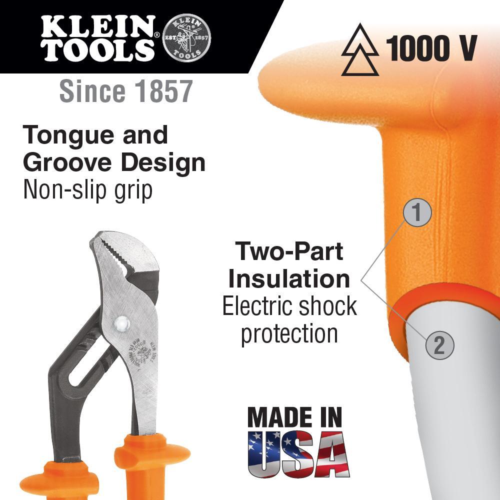 Klein® 33527 Dual Insulated Tool Kit, 22 Pieces, High Dielectric Plastic