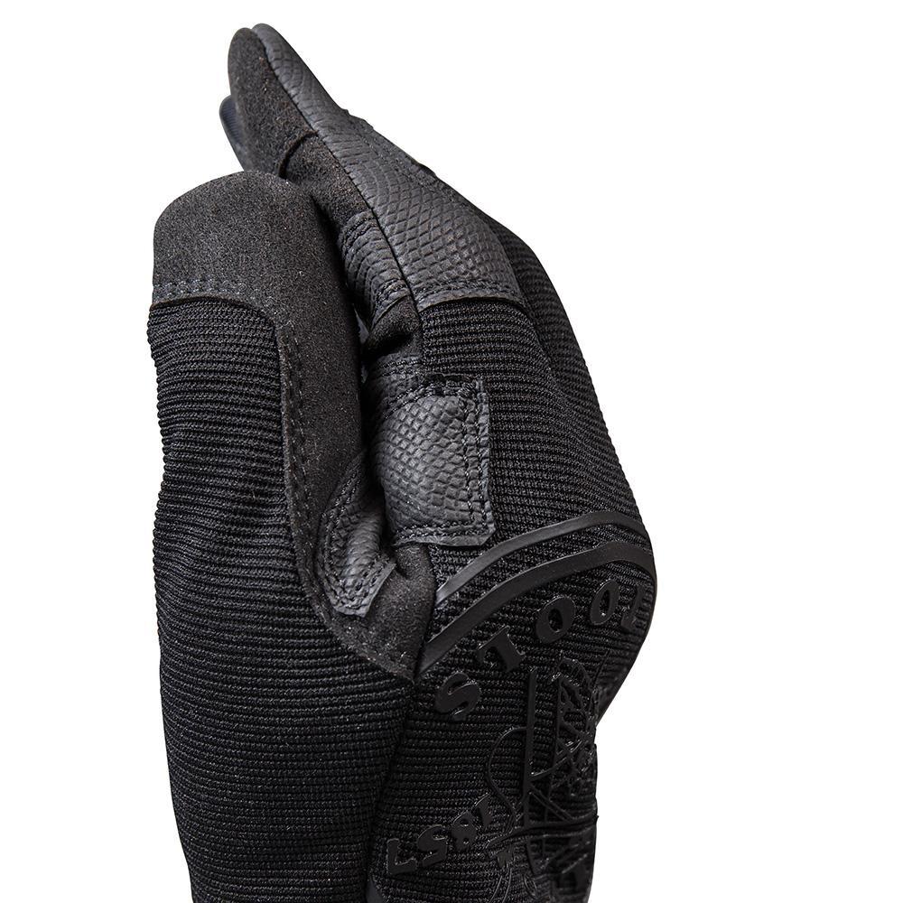 Klein® Journeyman™ 40232 Unisex Gloves, M, Fabric, Black