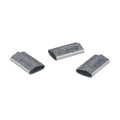 Kleton PF415 Fully Closed Push Strapping Seal, Galvanized Steel