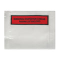 Kleton PF878 Backloading Bilingual Text Packing List Envelope, 4-1/2 in L x 5-1/2 in W