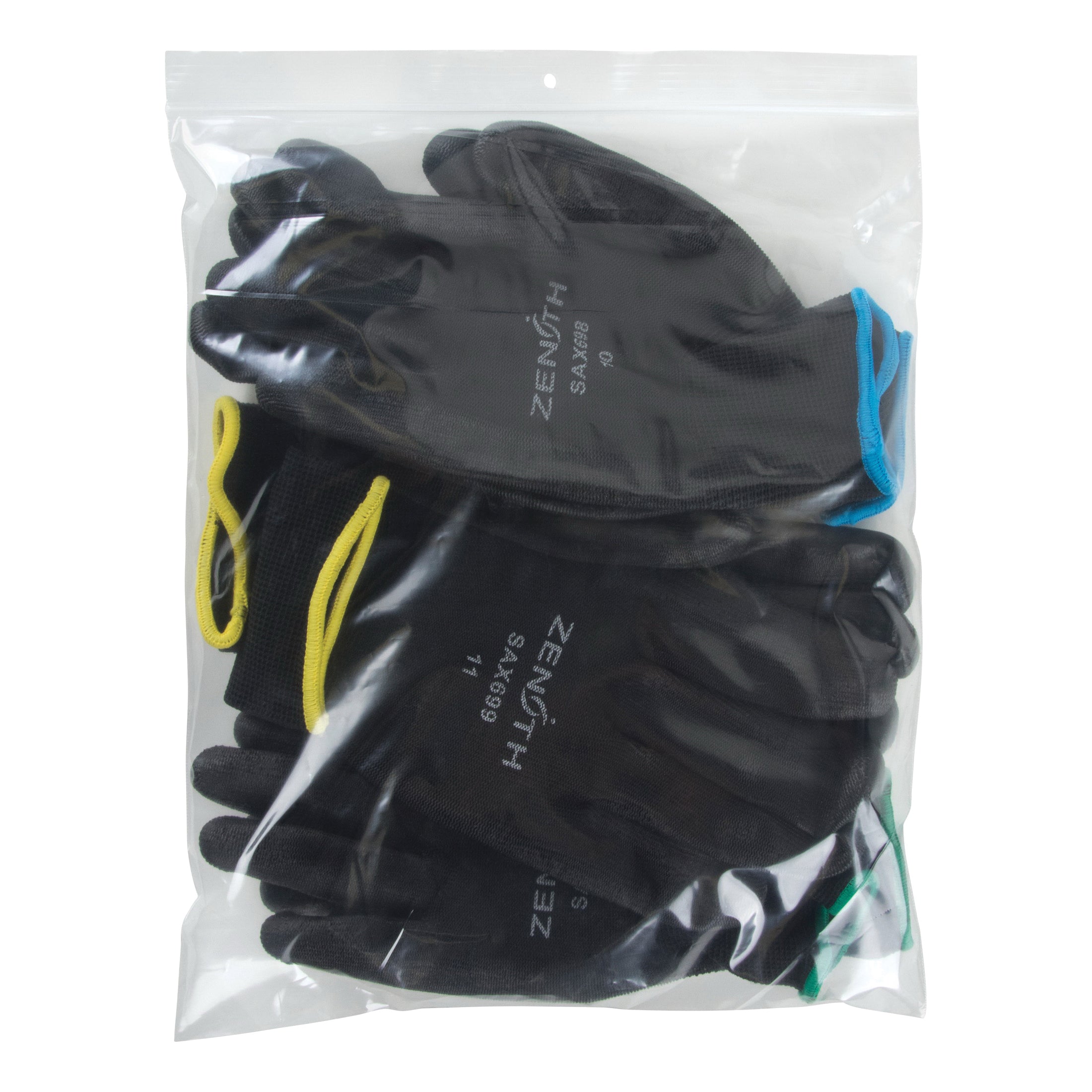 Kleton PF954 Reclosable Bag, 12 in L x 10 in W x 2 mil THK, Polythene, Zipper Closure