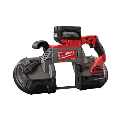 Milwaukee® 2729-22HD Cordless Band Saw Kit, 5 x 5 in Cutting, 44-7/8 in Blade, 18 VDC, 9 Ah Li-Ion Battery