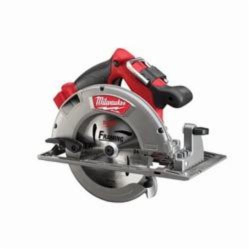 Milwaukee® M18 FUEL™ 2731-20 Cordless Circular Saw, 7-1/4 in Blade, 5/8 in Arbor/Shank, 18 VDC, 1-7/8 in, 2-1/2 in D Cutting, Li-Ion Battery