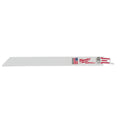 Milwaukee® SAWZALL® 48-00-5188 Double Duty Straight Back Thin Kerf Reciprocating Saw Blade, 9 in L x 3/4 in W, 18 TPI, Bi-Metal Body, Universal/Toothed Edge Tang