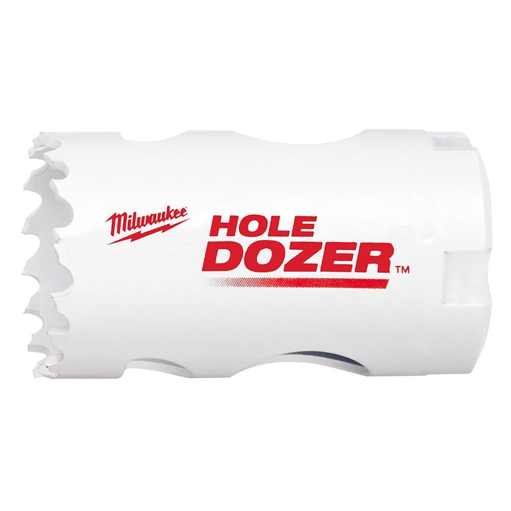Milwaukee® HOLE DOZER™ Ice Hardened™ 49-56-0062 Hole Saw, 1-1/4 in Dia, 1-1/2 in D Cutting, Bi-Metal/8% Cobalt Cutting Edge