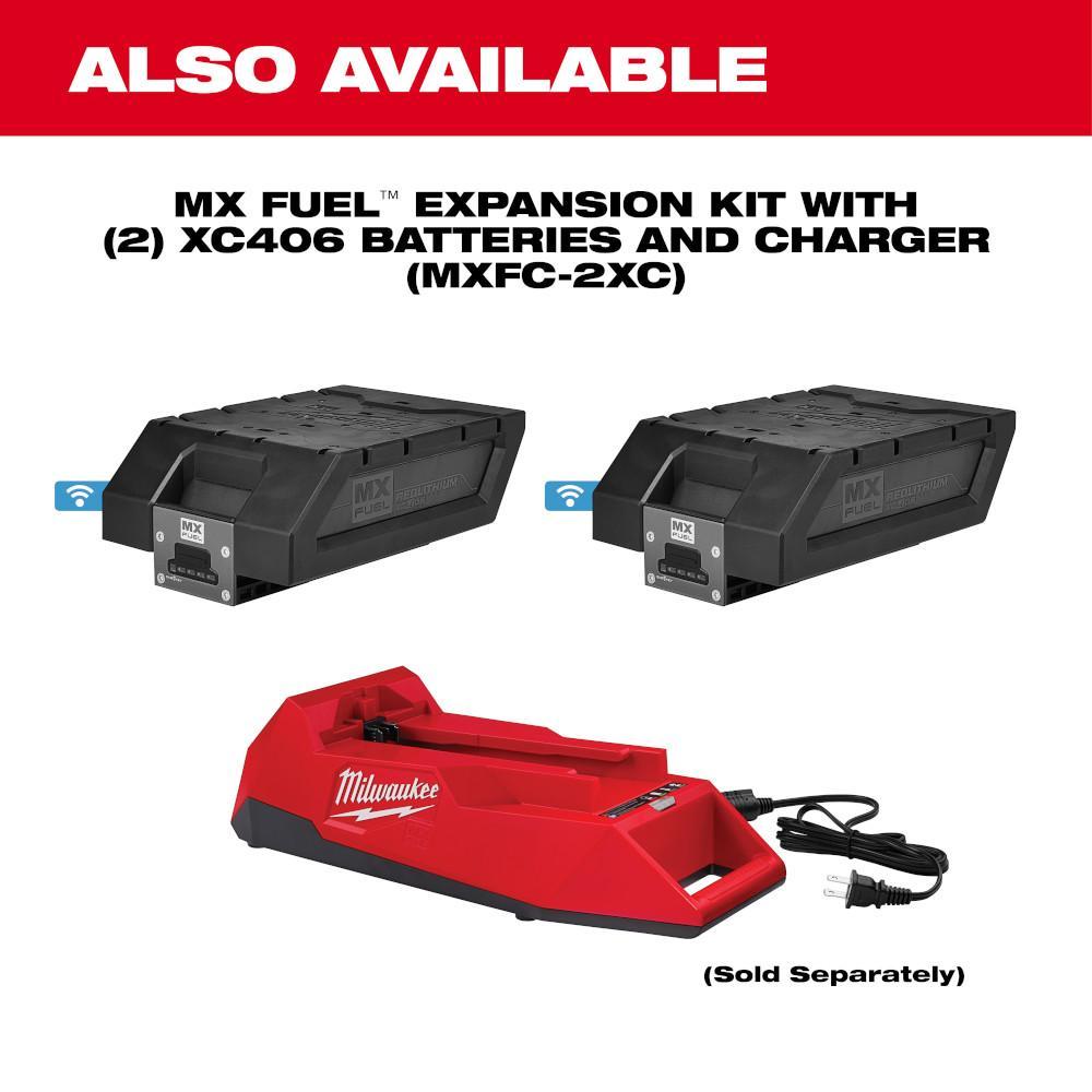 Milwaukee® MX FUEL™ MXFC 1-Port Battery Charger, For Use With MX FUEL™ MXFCP203 and MXFXC406 Battery, Li-Ion Battery, 1.5 hr Charging