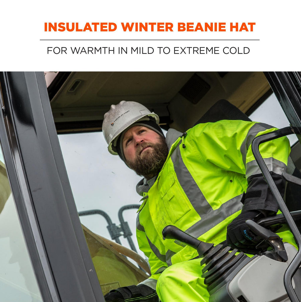 N-Ferno® 16818 Knit Cap, Universal, Black, Dralon® Acrylic
