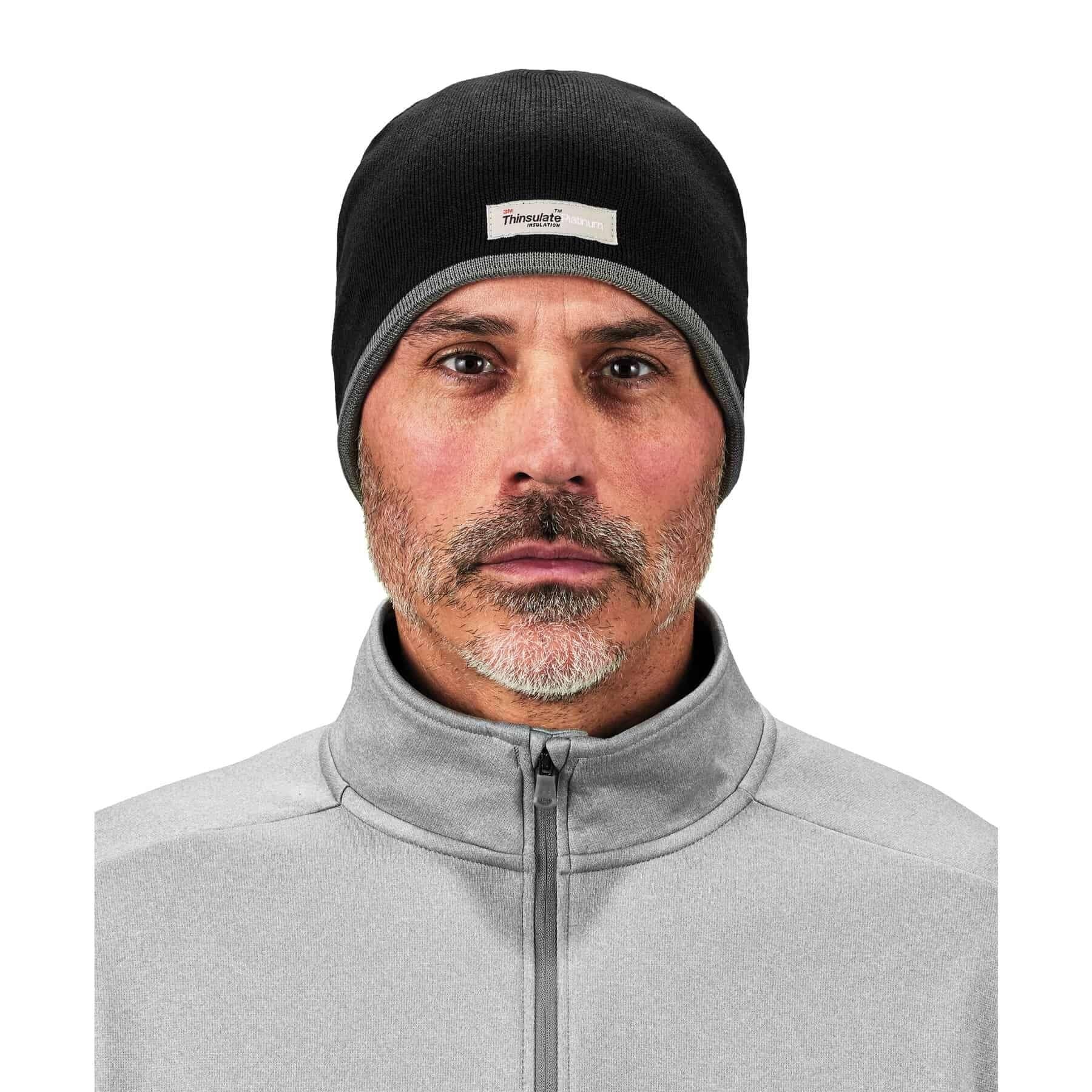 N-Ferno® 16818 Knit Cap, Universal, Black, Dralon® Acrylic