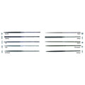 12 Piece 6-1/4" 4 Cut File Assortment