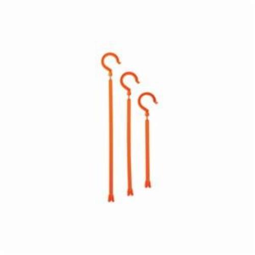 Squids® 33304 3530L Tie Hook, 19.7 in L, Large Hook, 22 lb Load, Nylon 6.6, Hi-Viz Orange