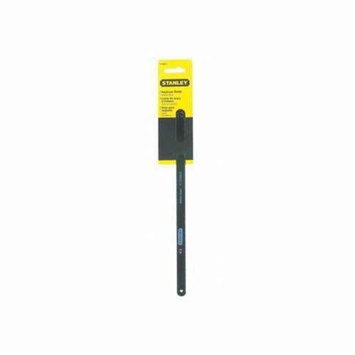 Stanley® 15-924A 900 Flexible Hacksaw Blade, 12 in L Blade, High Carbon Steel Cutting Edge, High Carbon Steel Blade, 24