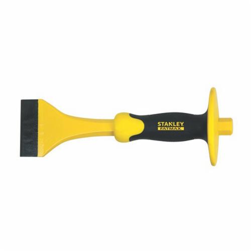 Stanley® FatMax® 16-331 Floor Chisel With Bi-Material Hand Guard, 3 in Chrome Vanadium Steel Tip, 11 in OAL, 3 in W Blade