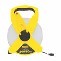Stanley® Contractor Grade™ 34-794 Contractor Grade™ Open Reel Long Tape Measure, 200 ft L x 1/2 in W Blade, Polymer Coated Fiberglass Blade