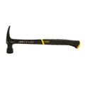 Stanley® FatMax® Xtreme™ Anti-Vibe® 51-167 Framing Hammer, 18 in OAL, Checkered Face Surface, 22 oz Forged Steel Head, Rip Claw, Steel Handle