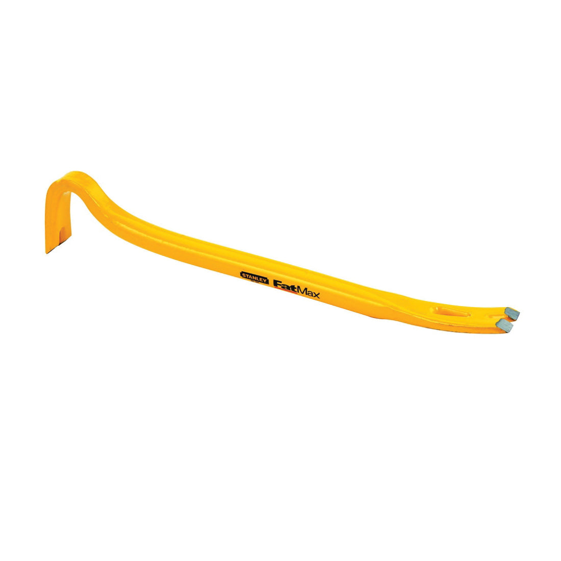 Stanley® FatMax® 55-101 Wrecking Bar, Beveled/Claw Tip, 14 in OAL, High Carbon Steel