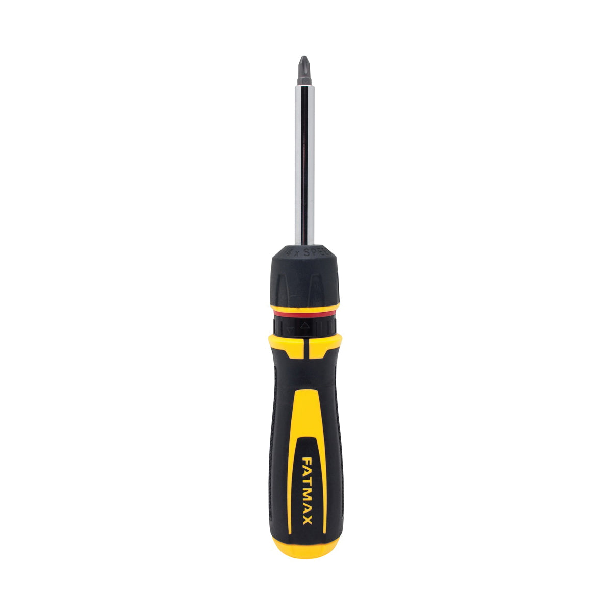 Stanley® FatMax® FMHT69236 Hi-Speed™ 12-in-1 Ratcheting Screwdriver Bit, Imperial, 13 Pieces, Ergonomic Grip Handle