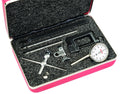 Starrett® 196A5Z 196 Series Universal Back Plunger Dial Indicator, 0.2 in, 0 to 50 to 0 Dial Reading, 0.001 in, 1.38 in Dial