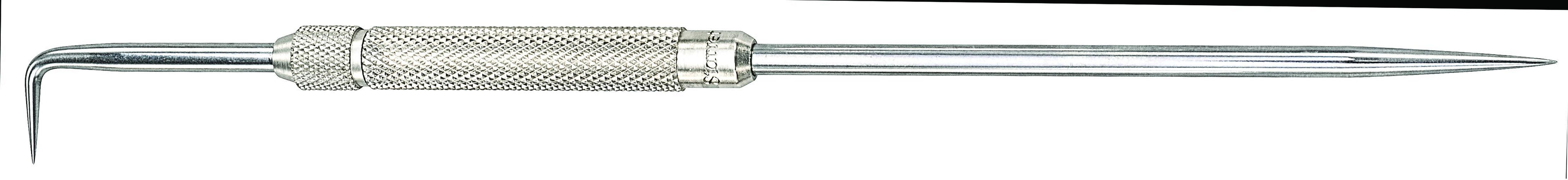Starrett® 68B Adjustable Sleeve Scriber, Steel, Knurled Grip Handle, 8-3/64 in L